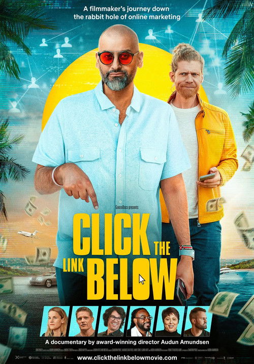 Movie poster for Click the Link Below (2025)