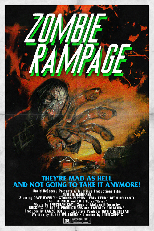 Movie poster for Zombie Rampage (1989)