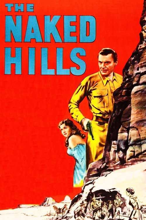 Movie poster for The Naked Hills (1956)
