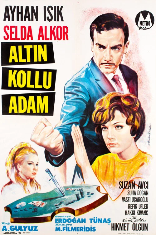 Movie poster for Altın Kollu Adam (1966)