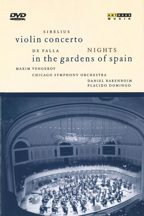 Movie poster for Sibelius - Violin Concerto / De Falla - Nights in the Gardens of Spain (2000)