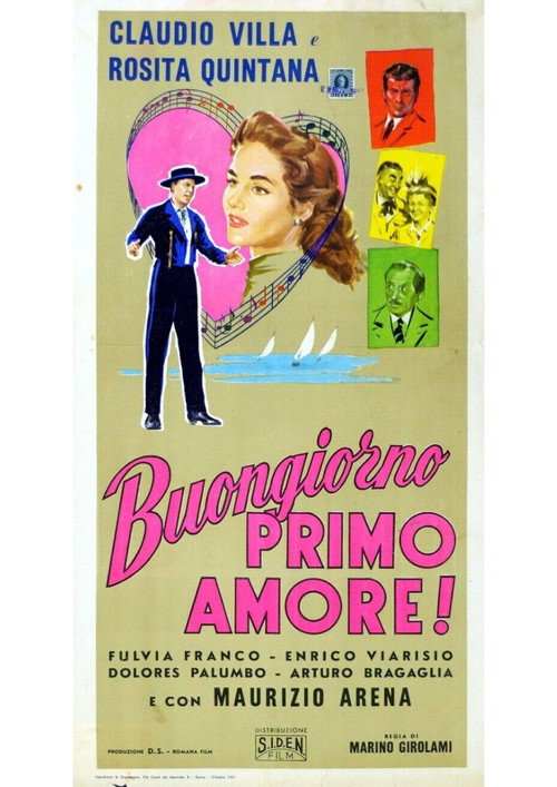 Movie poster for Buongiorno primo amore! (1957)