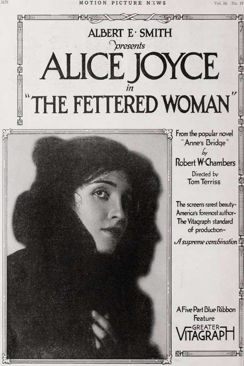 Movie poster for The Fettered Woman (1917)