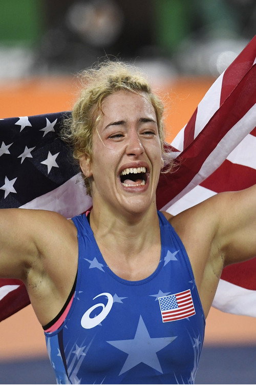 Movie poster for Helen Maroulis: Girls Can't Wrestle (2017)