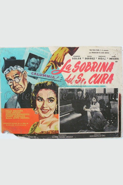 Movie poster for La sobrina del señor cura (1954)
