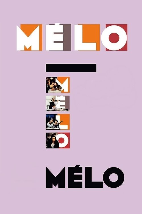 Movie poster for Mélo (1986)