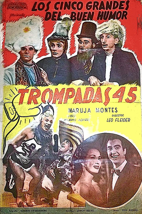 Movie poster for Trompada 45 (1953)