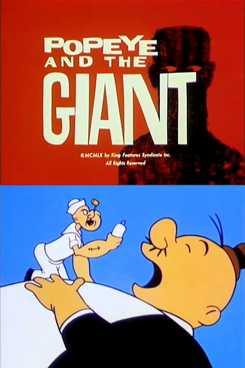 Movie poster for Popeye and the Giant (1960)