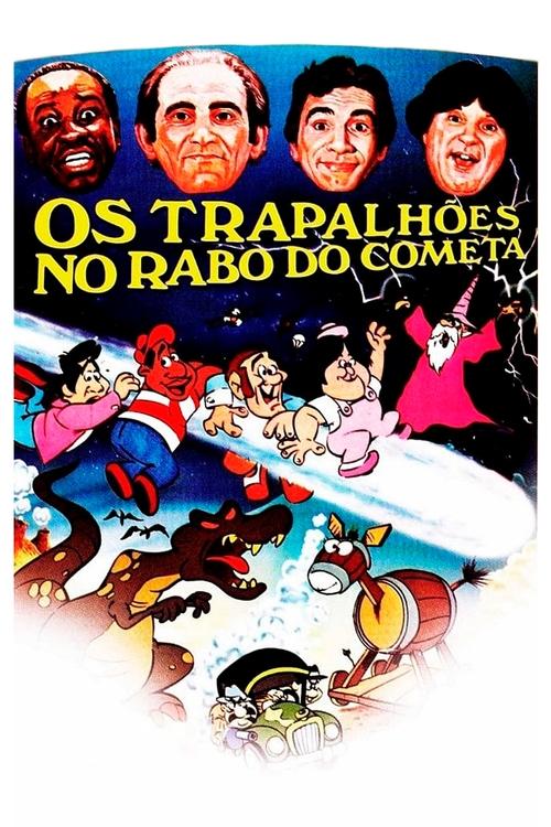 Movie poster for Os Trapalhões no Rabo do Cometa (1986)
