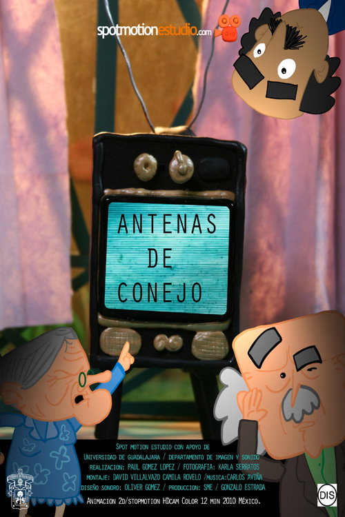 Movie poster for Antenas de Conejo (2010)