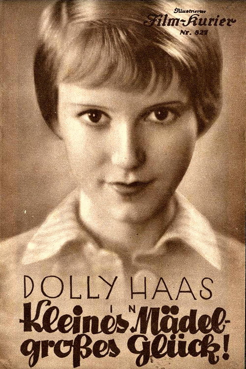 Movie poster for Kleines Mädel, großes Glück (1933)