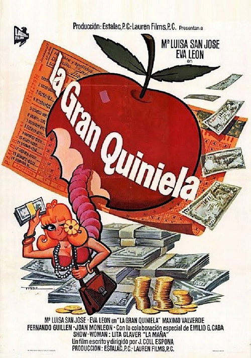 Movie poster for La gran quiniela (1984)