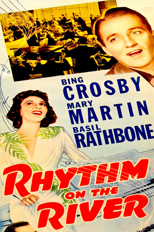 Movie poster for Rhythm on the River (1940)