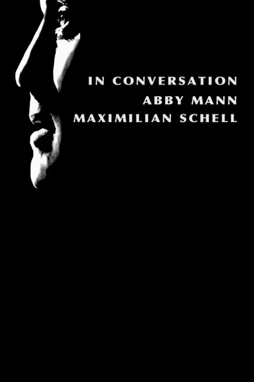 Movie poster for In Conversation: Abby Mann and Maximillian Schell (2004)