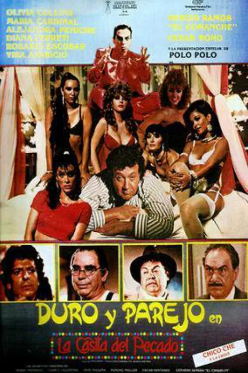 Movie poster for Duro y Parejo en La Casita del Pecado (1987)