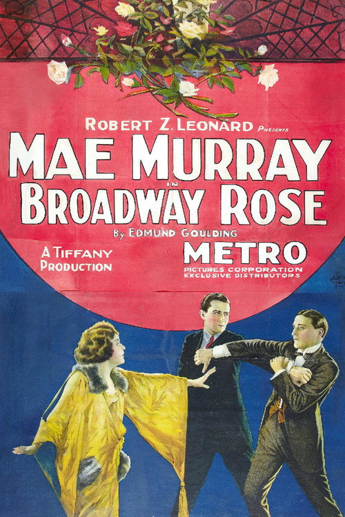 Movie poster for Broadway Rose (1922)