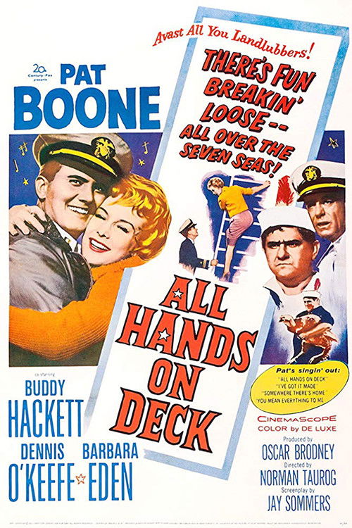 Movie poster for All Hands on Deck (1961)