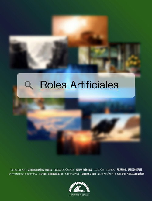 Movie poster for Artificial Roles (2025)