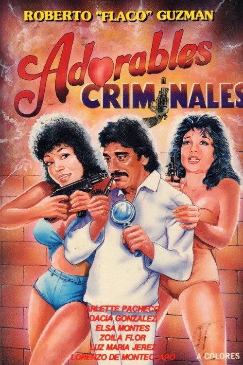 Movie poster for Adorables criminales (1987)