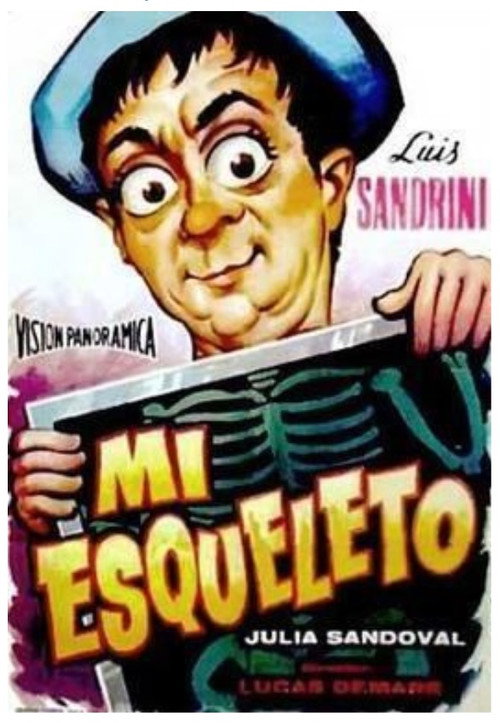 Movie poster for Mi esqueleto (1959)