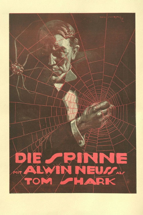 Movie poster for Die Spinne (1917)