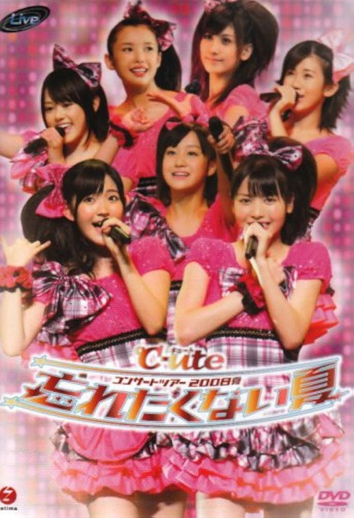 Movie poster for ℃-uteコンサートツアー2008夏〜忘れたくない夏〜 (2008)