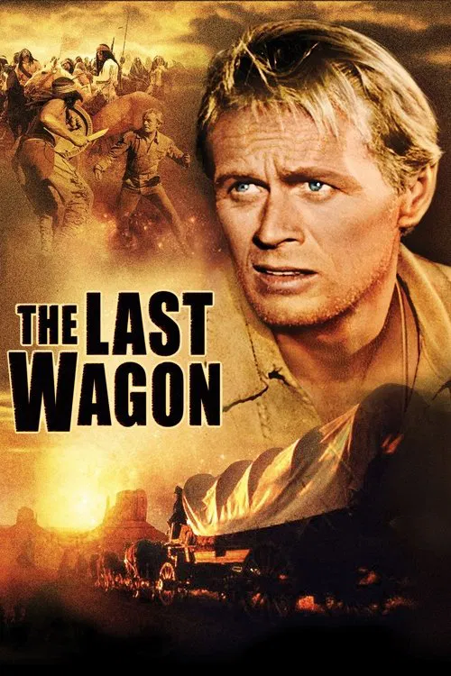 Movie poster for The Last Wagon (1956)