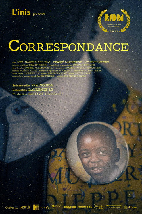 Movie poster for Correspondance (2022)