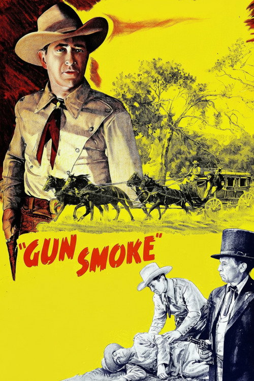 Movie poster for Gun Smoke (1945)