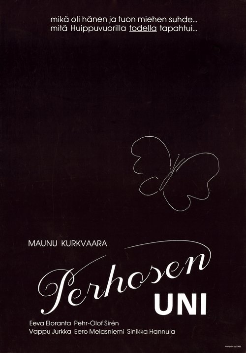 Movie poster for Butterfly's Dream (1986)