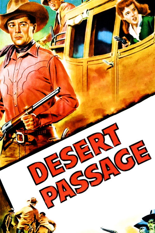 Movie poster for Desert Passage (1952)