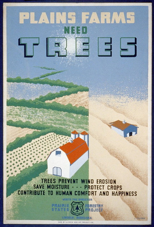 Movie poster for Windbreaks on the Prairies (1943)