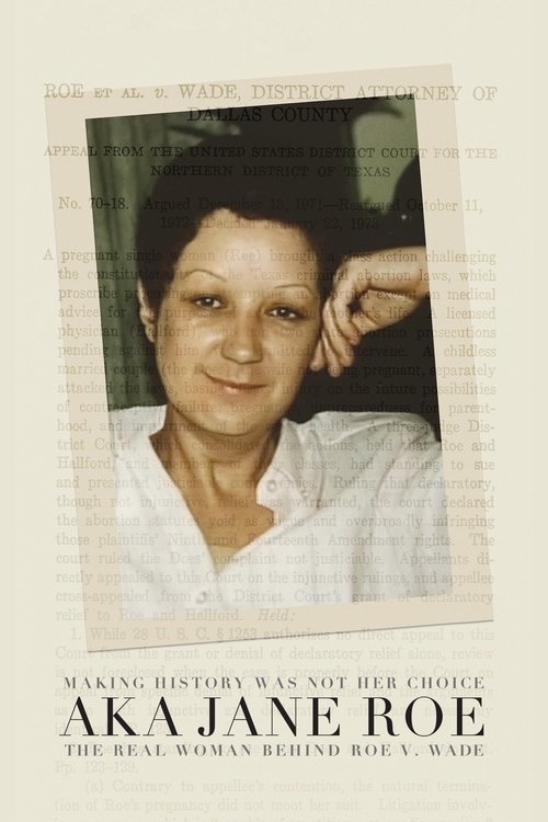 Movie poster for AKA Jane Roe (2020)