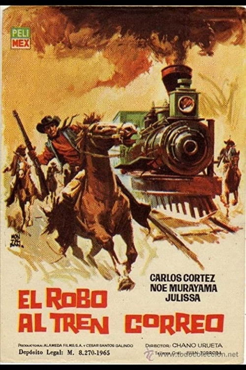 Movie poster for El robo al tren correo (1964)