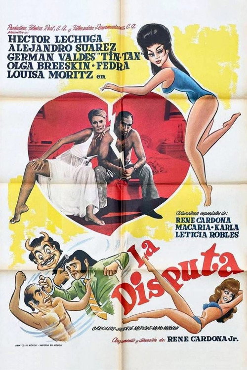 Movie poster for La disputa (1974)