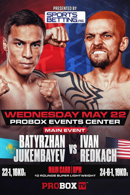 Movie poster for Batyrzhan Jukembayev vs. Ivan Redkach (2024)