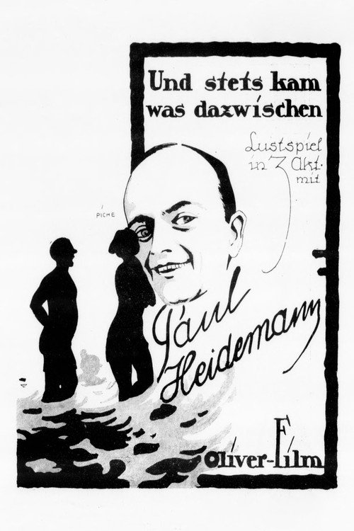 Movie poster for Und stets kam was dazwischen (1917)