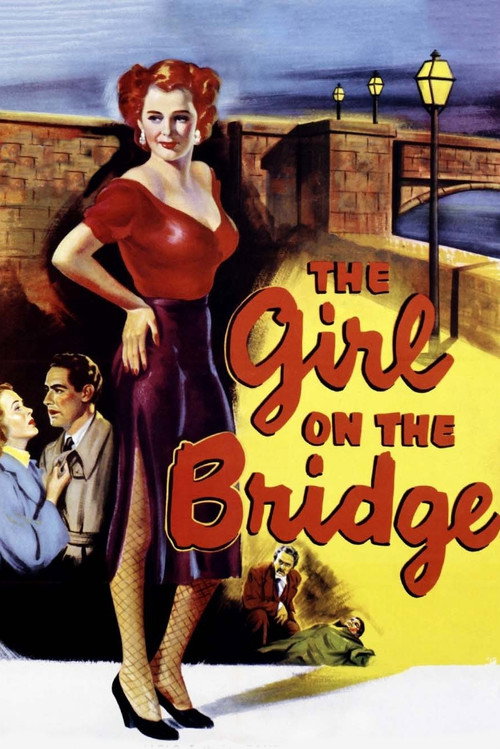 Movie poster for The Girl on the Bridge (1951)