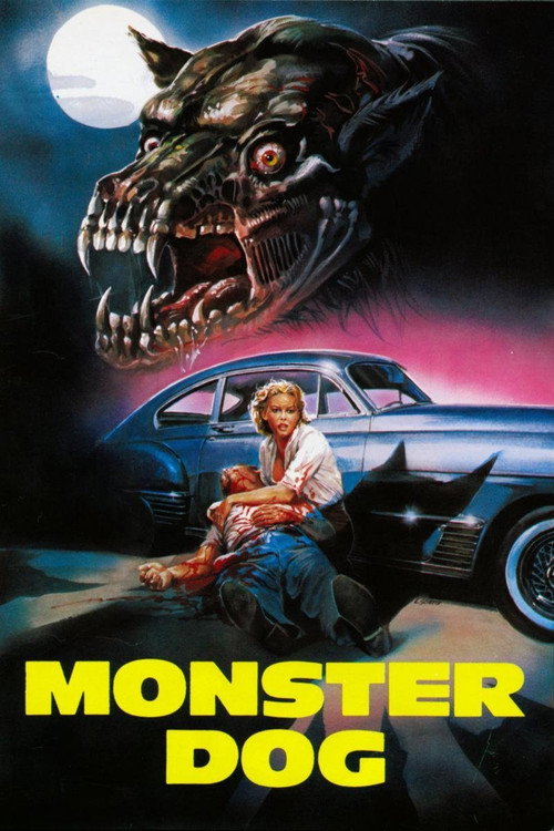 Movie poster for Monster Dog (1988)
