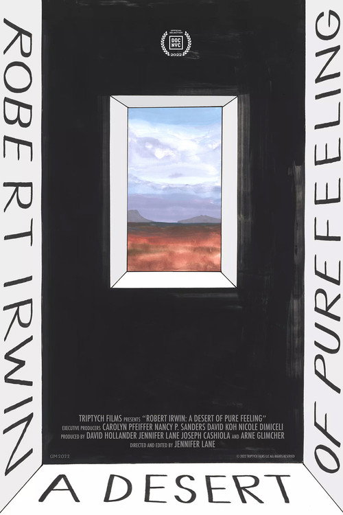 Movie poster for Robert Irwin: A Desert of Pure Feeling (2022)