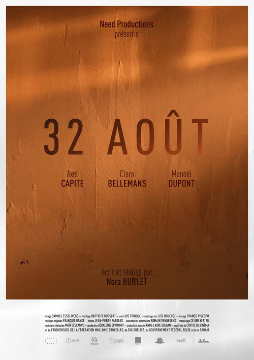 Movie poster for August 32 (2018)