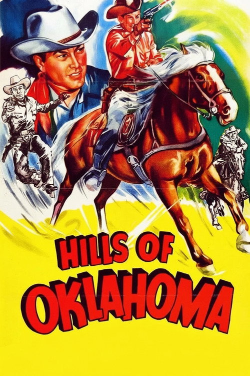 Movie poster for Hills of Oklahoma (1950)