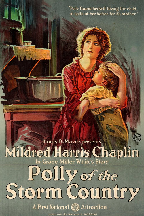 Movie poster for Polly of the Storm Country (1920)