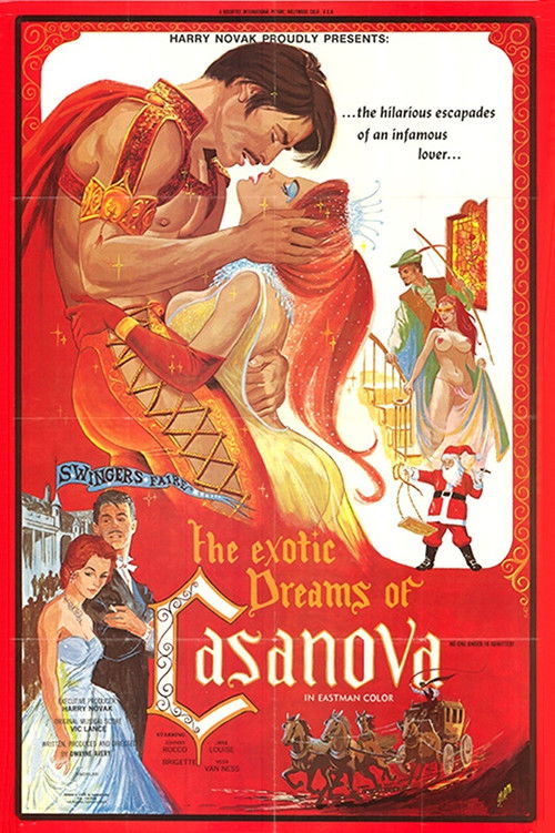 Movie poster for The Exotic Dreams of Casanova (1971)