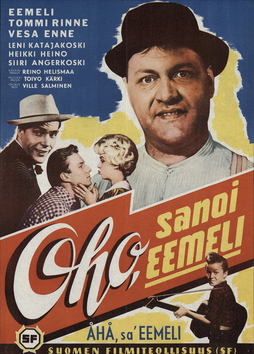 Movie poster for Oho, sanoi Eemeli (1960)