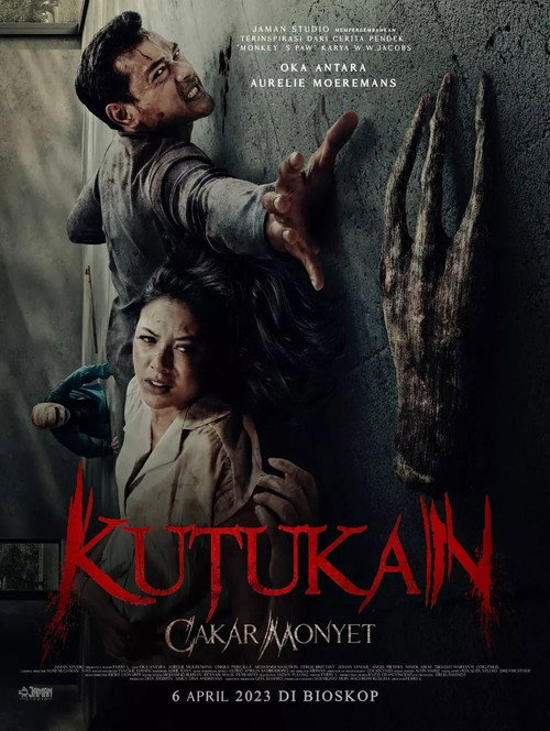 Movie poster for Kutukan Cakar Monyet (2023)