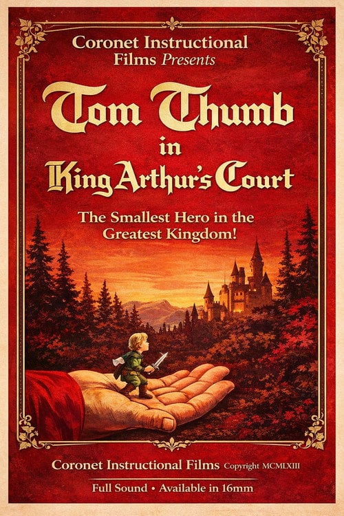 Movie poster for Tom Thumb in King Arthur's Court (1963)