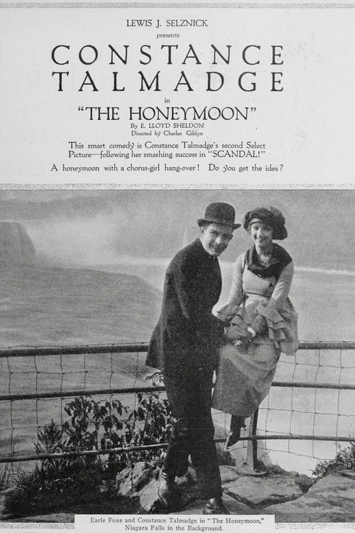 Movie poster for The Honeymoon (1917)