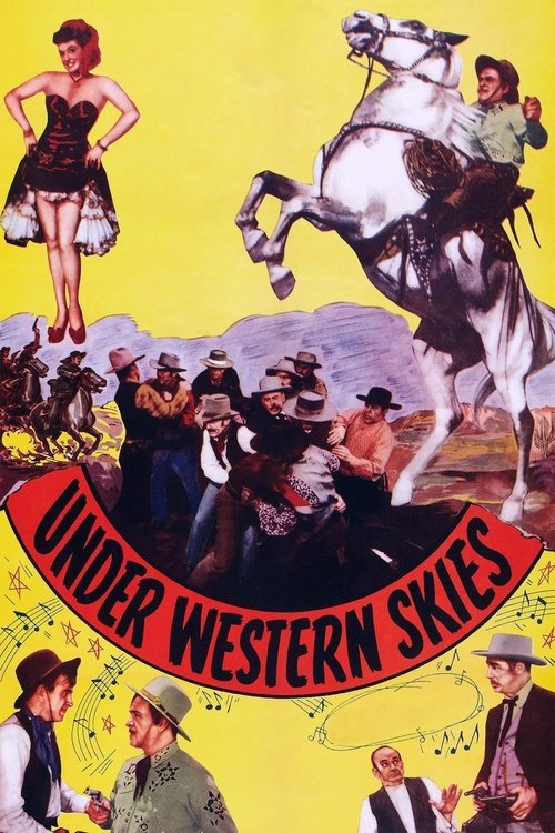 Movie poster for Under Western Skies (1945)