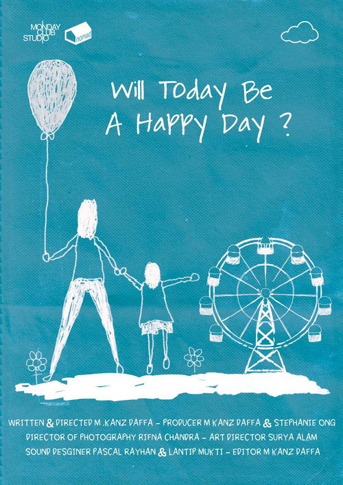 Movie poster for Will Today Be a Happy Day (2025)